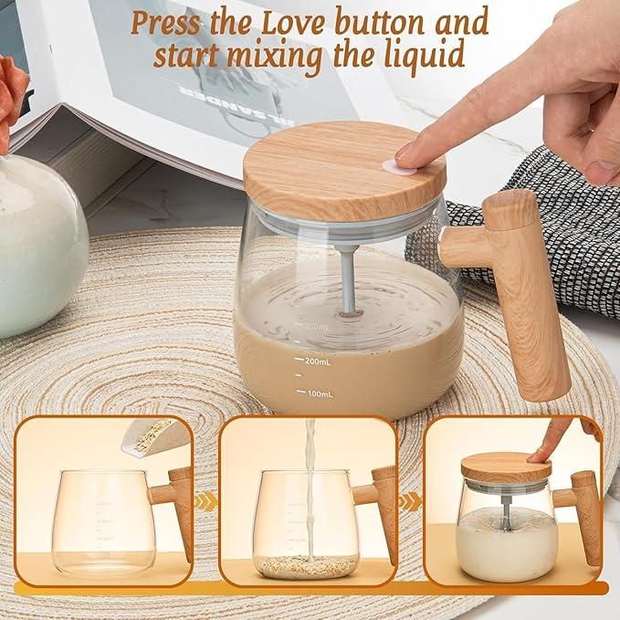 Automatic Coffee Mixing Cup